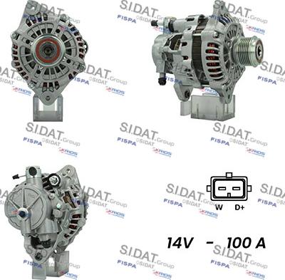 Sidat A12MH0232A2 - Alternatore autozon.pro