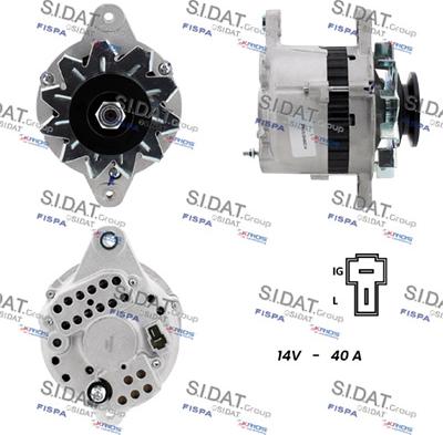 Sidat A12MH0707A2 - Alternatore autozon.pro