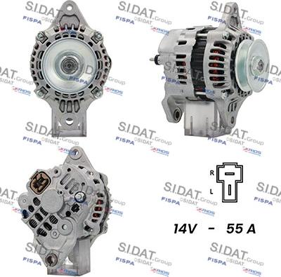 Sidat A12MH1086A2 - Alternatore autozon.pro