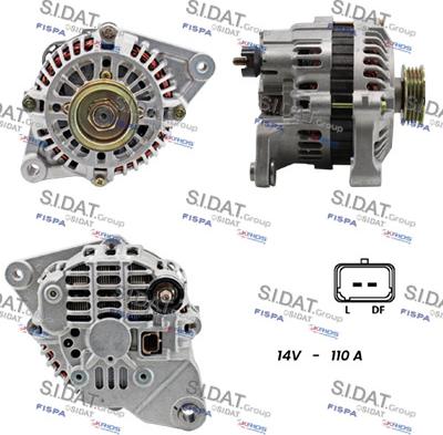 Sidat A12MH1247 - Alternatore autozon.pro