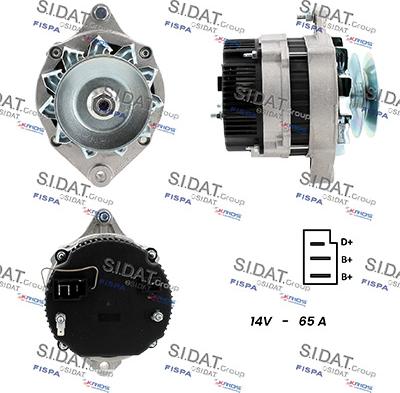 Sidat A12ML0437 - Alternatore autozon.pro