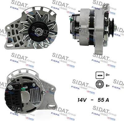 Sidat A12ML0013A2 - Alternatore autozon.pro