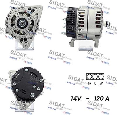 Sidat A12ML1044A2 - Alternatore autozon.pro