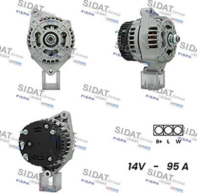 Sidat A12ML1089A2 - Alternatore autozon.pro