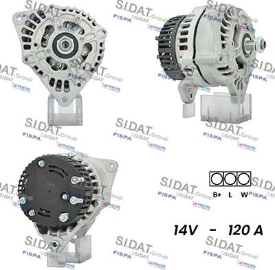 Sidat A12ML1085A2 - Alternatore autozon.pro