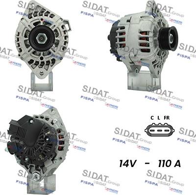 Sidat A12VA0673A2 - Alternatore autozon.pro