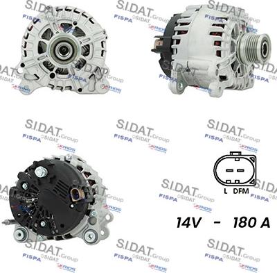 Sidat A12VA0098A2 - Alternatore autozon.pro