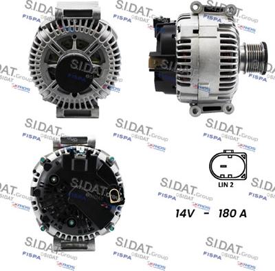 Sidat A12VA0047 - Alternatore autozon.pro