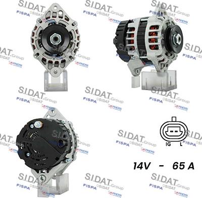 Sidat A12VA0055A2 - Alternatore autozon.pro