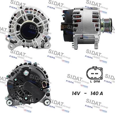 Sidat A12VA0005A2 - Alternatore autozon.pro