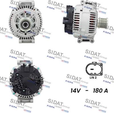 Sidat A12VA0084 - Alternatore autozon.pro