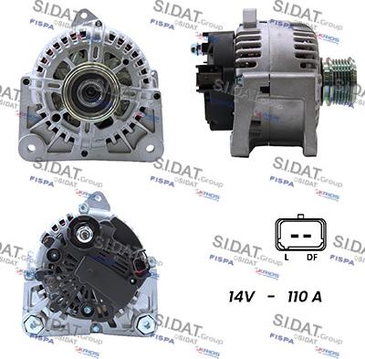 Sidat A12VA0147A2 - Alternatore autozon.pro