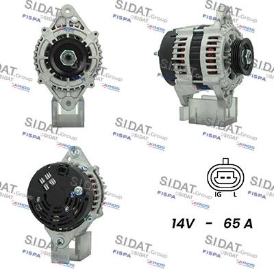 Sidat A12VA0183A2 - Alternatore autozon.pro