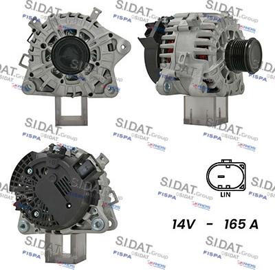 Sidat A12VA0309A2 - Alternatore autozon.pro