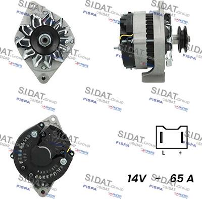 Sidat A12VA1003A2 - Alternatore autozon.pro