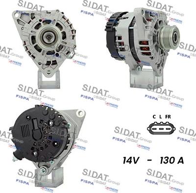 Sidat A12VA1129 - Alternatore autozon.pro