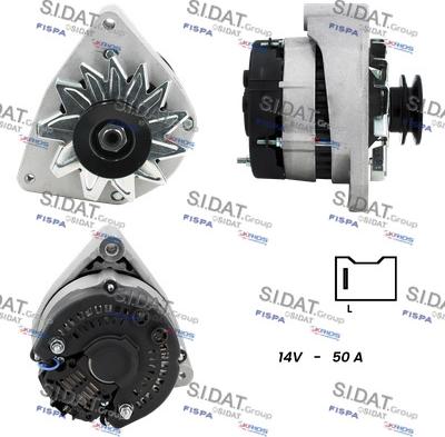 Sidat A12VA1175A2 - Alternatore autozon.pro