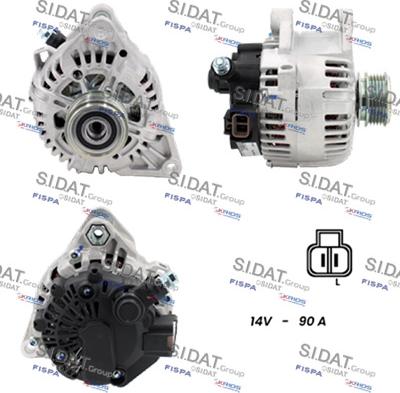 Sidat A12VA1172A2 - Alternatore autozon.pro