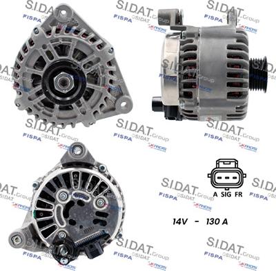 Sidat A12VS0585 - Alternatore autozon.pro