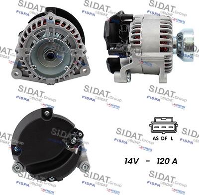 Sidat A12VS0061A2 - Alternatore autozon.pro