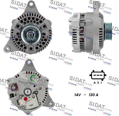 Sidat A12VS1278A2 - Alternatore autozon.pro