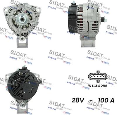 Sidat A24BH0042A2 - Alternatore autozon.pro