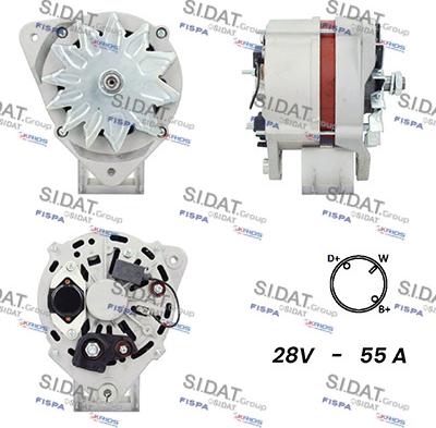 Sidat A24BH0007A2 - Alternatore autozon.pro