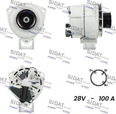 Sidat A24BH0035A2 - Alternatore autozon.pro