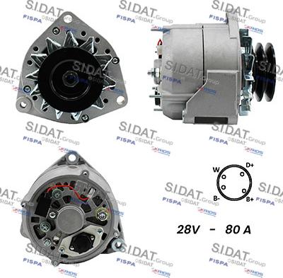 Sidat A24BH0032A2 - Alternatore autozon.pro