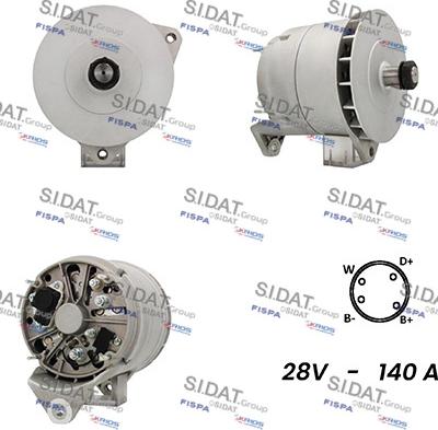 Sidat A24BH0037A2 - Alternatore autozon.pro