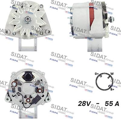 Sidat A24BH0029A2 - Alternatore autozon.pro