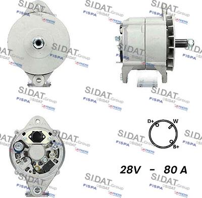 Sidat A24BH0145A2 - Alternatore autozon.pro