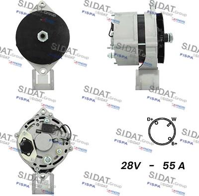 Sidat A24BH0142A2 - Alternatore autozon.pro