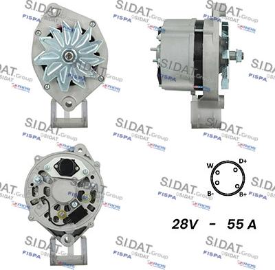 Sidat A24BH0152A2 - Alternatore autozon.pro