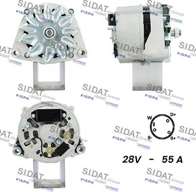 Sidat A24BH0116A2 - Alternatore autozon.pro