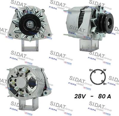 Sidat A24BH0137A2 - Alternatore autozon.pro