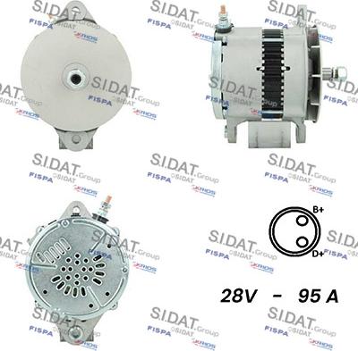 Sidat A24DE0073A2 - Alternatore autozon.pro