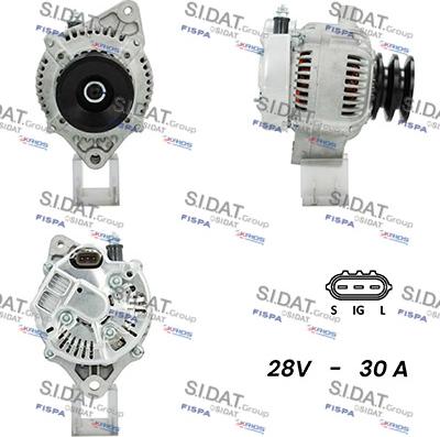 Sidat A24DE0132A2 - Alternatore autozon.pro