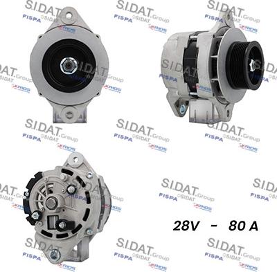 Sidat A24DR0005 - Alternatore autozon.pro