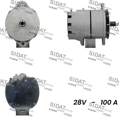 Sidat A24DR0006A2 - Alternatore autozon.pro