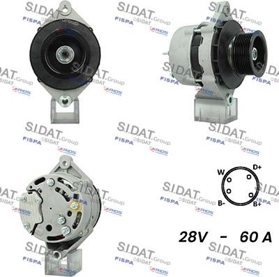 Sidat A24LU0004A2 - Alternatore autozon.pro