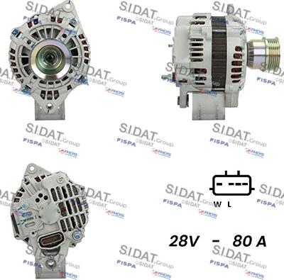 Sidat A24MH0063A2 - Alternatore autozon.pro