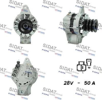 Sidat A24MH0017A2 - Alternatore autozon.pro