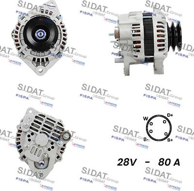 Sidat A24MH0141A2 - Alternatore autozon.pro