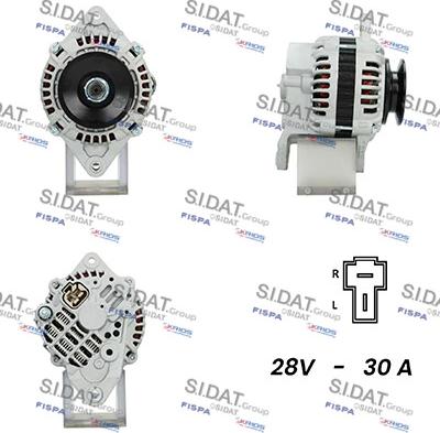 Sidat A24MH0134 - Alternatore autozon.pro