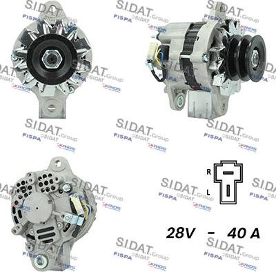 Sidat A24MH0133A2 - Alternatore autozon.pro