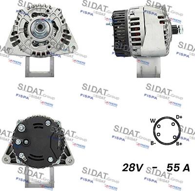 Sidat A24ML0030A2 - Alternatore autozon.pro