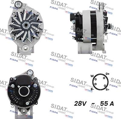 Sidat A24VA0079A2 - Alternatore autozon.pro