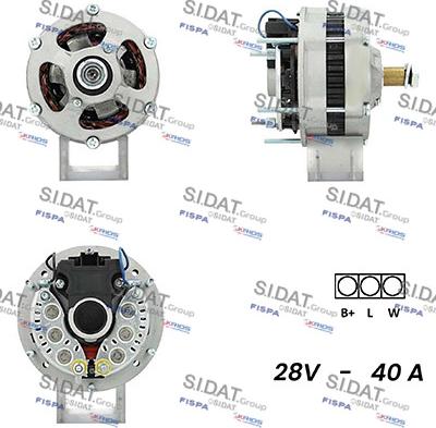 Sidat A24VA0124A2 - Alternatore autozon.pro