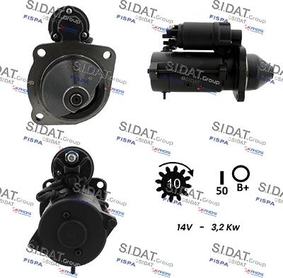 Sidat S12ML0975 - Motorino d'avviamento autozon.pro